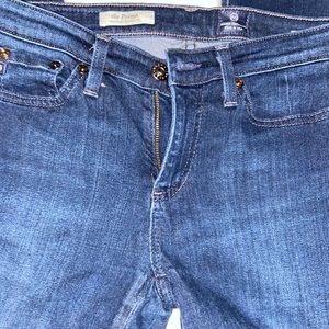 AG dark wash jeans